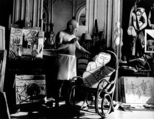 毕加索作品 生活照片 介绍