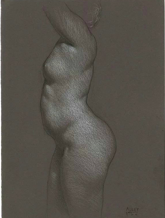 优雅女人体素描画精选60副 来自Daniel Maidman大师作品